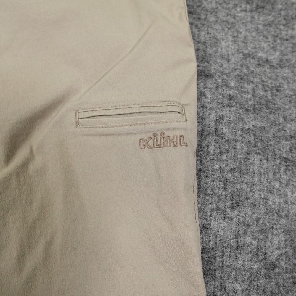 Kuhl Pants Mens 38x34 Beige Resistor Lite Chino Stretch Outdoor Casual Pockets - Picture 8 of 16
